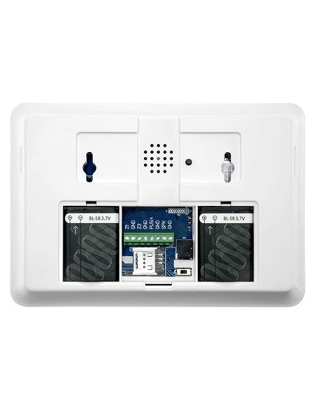 Chuango G5Plus de Alarme Doméstico - Painel de toque com Módulo GSM - SMS e Chamada Alert Envio - Detector de Volume PIR