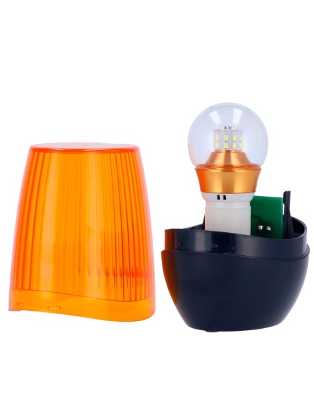 Lâmpada LED de Lâmpada de Portaoperador OEM - Cor amarela - Indicação luminosa de abertura e fechamento - Fuppy para exterior - 