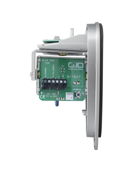 GJD GJD110 Detector Pir Pir GJD - Volumetric Pir - Escopo Detecção ajustável 10/20/30 m - Material de alta qualidade - Comida