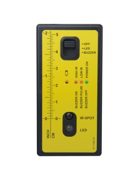 GJD GJD513 GJD - Beam Finder - Corrigir Instalação de Detectores Laser - Buzzer LED e Informação - Compatível com GJD
