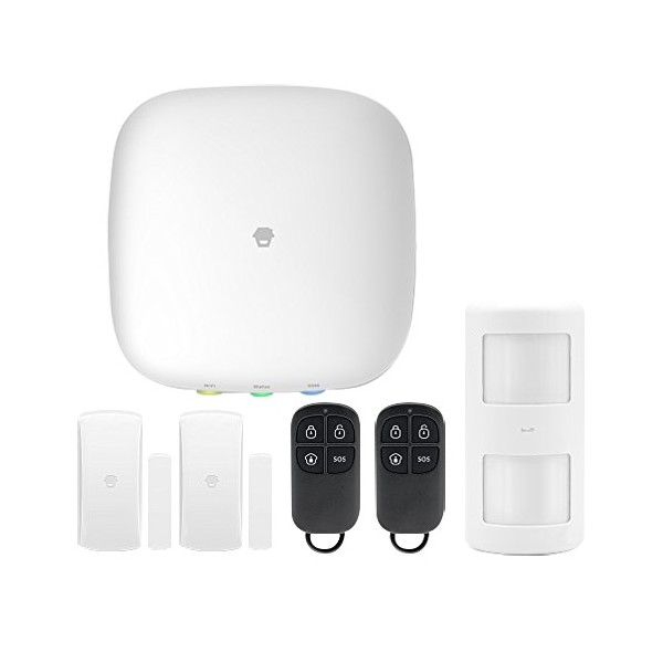 Kaufen Sie CHUANGO H4PLUS Alarmanlage und Smart Home – Panel mit WLAN- und GSM-/GPRS-Modul – Versand von Push-Benachrichtigungen