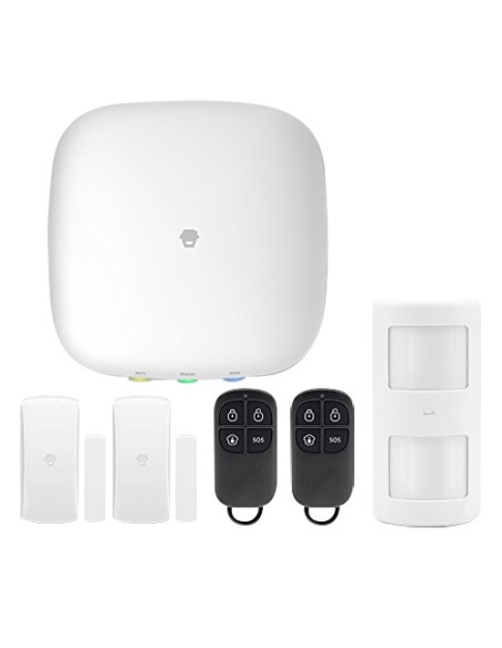 Kaufen Sie CHUANGO H4PLUS Alarmanlage und Smart Home – Panel mit WLAN- und GSM-/GPRS-Modul – Versand von Push-Benachrichtigungen