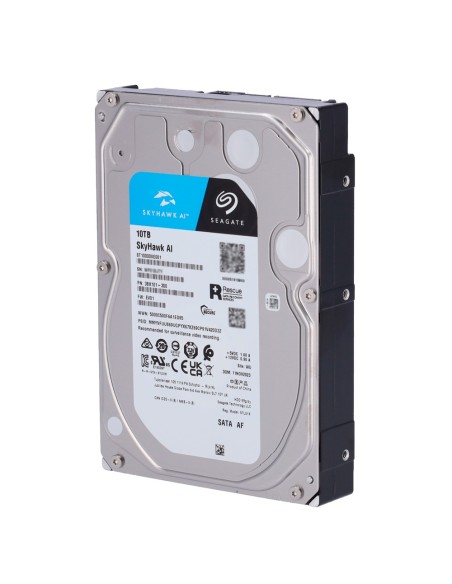 Acheter SEAGATE HD10TB-S-AI Disque dur Seagate Skyhawk AI ST10000VE001 - Capacité 10 To - Interface SATA 6 Gb/s - Conçu pour