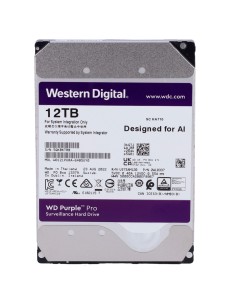 Dígide Digital Ocidental HD12TB Dígide Western Digital Pro - Capacidade 12 TB - SATA Interface Até 272 MB / S - Modelo WD122Purp