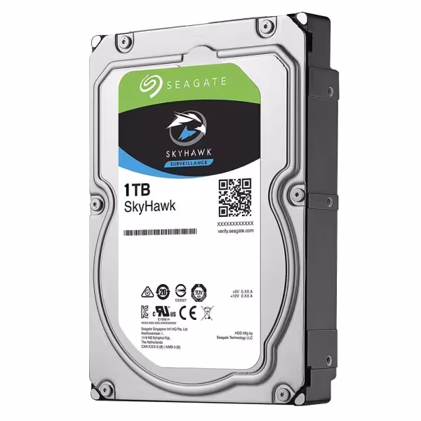 Acheter SEAGATE HD1TB-S Disque dur Seagate Skyhawk Modèle ST1000VX013 - Capacité 1 To - Interface SATA 6 Gb/s - Spécial pour Vi