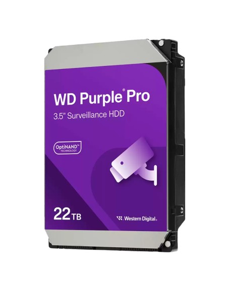 Comprar WESTERN DIGITAL HD22TB Disco duro Western Digital PRO - Capacidad 22 TB - Interfaz SATA hasta 265 MB/s - Modelo WD221PUR