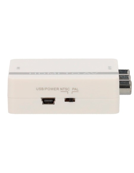 Acheter OEM Convertisseur HDMI-AV-CONVERTER HDMI vers AV - 1 entrée HDMI - 1 sortie AV - Résolution de sortie PAL/NTSC - Résolut