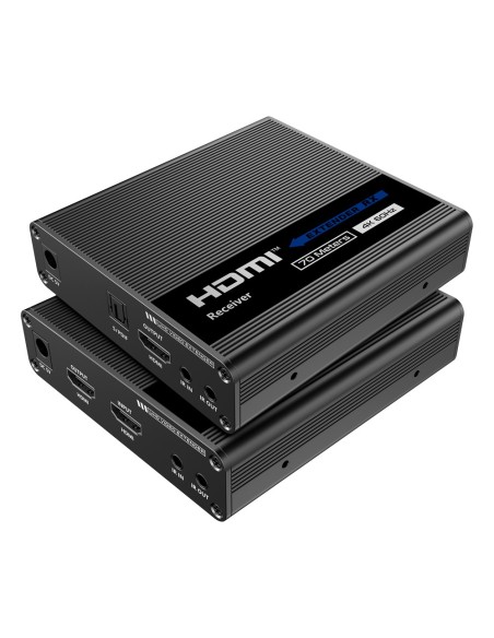 Comprar LENKENG HDMI-EXT-4K Extensor de señal HDMI - Alcance 70 m - Resolución 4K - Permite conexiones 1:1 - HDMI Loop out HDMI-