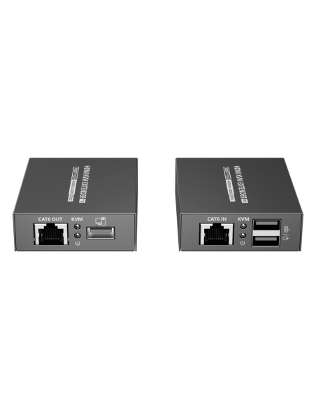 Acheter LENKENG HDMI-EXT-4K30-KVM40 Extendeur KVM de signal HDMI – Portée 40 m – Résolution 4K – Permet des connexions 1:1 – POC