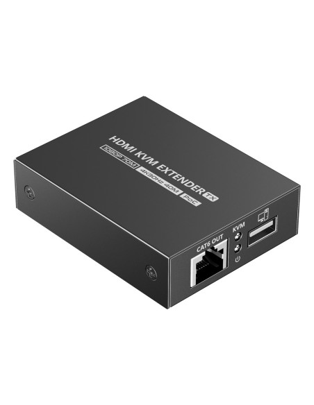 Lenkeng HDMI-EXT-4K30-KVM40 KVM Extender Sinal HDMI - Alcance de 40 m - 4K Resolução - permite 1: 1 - POC - Conexões de Feed