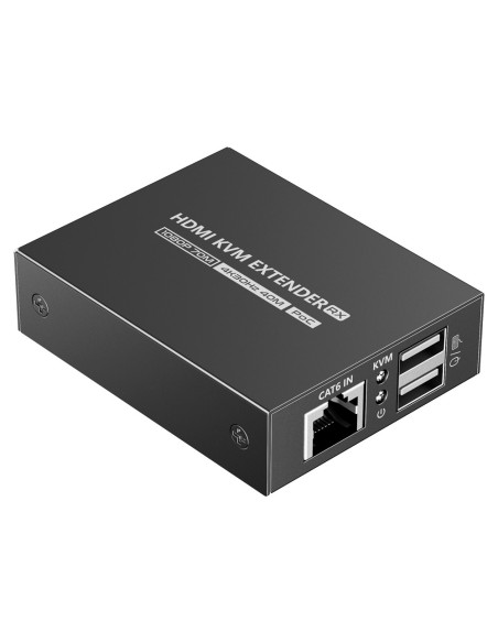 Lenkeng HDMI-EXT-4K30-KVM40 KVM Extender Sinal HDMI - Alcance de 40 m - 4K Resolução - permite 1: 1 - POC - Conexões de Feed