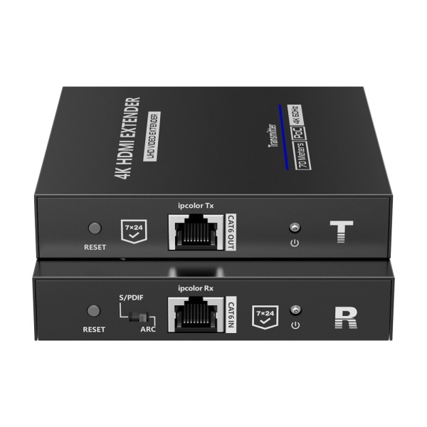 Acquistare LENKENG HDMI-EXT-4K60 Estensore di segnale HDMI - Portata 70 m - Risoluzione 4K - Consente connessioni 1:1 - HDMI Loo