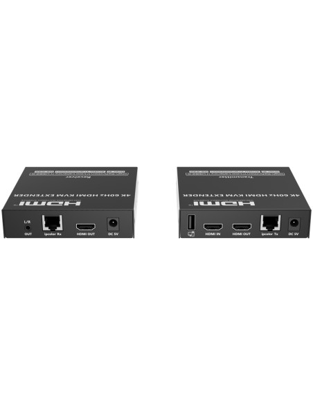 Acquistare LENKENG HDMI-EXT-4K60-KVM120 Extender KVM del segnale HDMI - Portata 120 m - Risoluzione 4K - Consente connessioni 1: