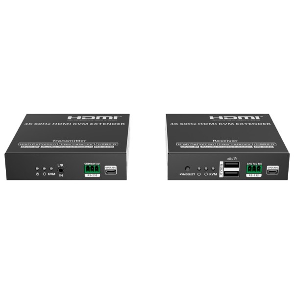 Lenkeng HDMI-EXT-4K60-KVM120 HDMI Signal KVM Extender - REACK 120 M - 4K Resolução - permite 1: M - Loop HDMI para fora