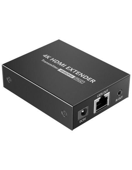 Lenkeng HDMI-EXT-4K60-L Extensor de Sinal HDMI - Escopo 50 m - 4K Resolução - permite conexões 1: 1 - Loop HDMI Out - POC - A