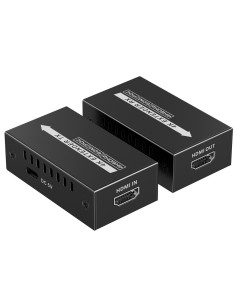Comprar LENKENG HDMI-EXT-4K60-L-V2 Extensor de señal HDMI - Alcance 60 m - Resolución 4K - Permite conexiones 1:1 - POC - Alimen