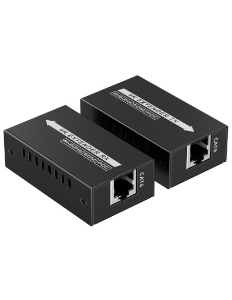 Lenkeng HDMI-EXT-4K60-L-V2 HDMI Extensor de sinal - Escopo 60 m - Resolução 4K - Permite 1: 1 - POC - Fonte de alimentação