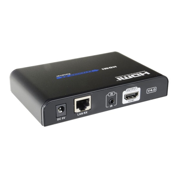 Lenkeng HDMI-EXT-PRO-RX-V2 HDMI-EXT-PRO-V2 Receptor Compatível - Extensor de Sinal HDMI - Escopo 120 m - Resolução FD - Permissã