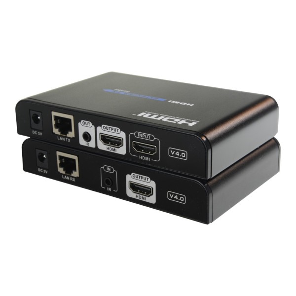 Lenkeng HDMI-EXT-PRO-V2 Extensor de Sinal HDMI - Escopo 120 m - Resolução de FD - Permite 1: M - Loop HDMI