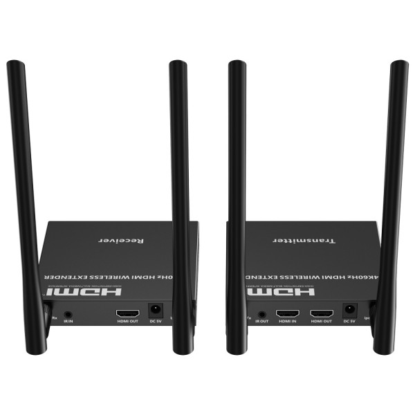Lenkeng HDMI-EXT-W-4K60-V2 HDMI Extensor de sinal sem fio - Escopo 50 m - 4K Resolução - Permite 1: 1 - HDMI LOO