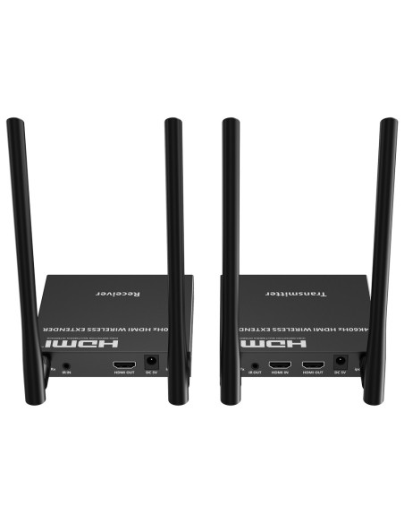 Comprar LENKENG HDMI-EXT-W-4K60-V2 Extensor inalámbrico de señal HDMI - Alcance 50 m - Resolución 4K - Permite conexiones 1:1 - 