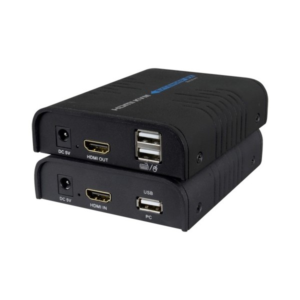 Kaufen LENKENG HDMI-KVM-EXT HDMI-KVM-Signal-Extender – Reichweite 120 m – FHD-Auflösung – Ermöglicht 1:M-Verbindungen