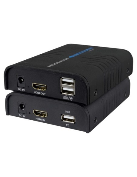 Comprar LENKENG HDMI-KVM-EXT Extensor KVM de señal HDMI - Alcance 120 m - Resolución FHD - Permite conexiones 1:M HDMI-KVM-EXT