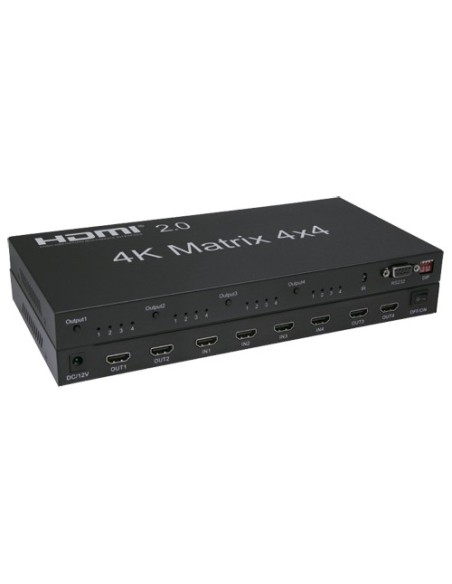 Acheter OEM HDMI-MATRIX-4X4-4K Matrice de signal HDMI - Permet 4x4 - Résolution 4K