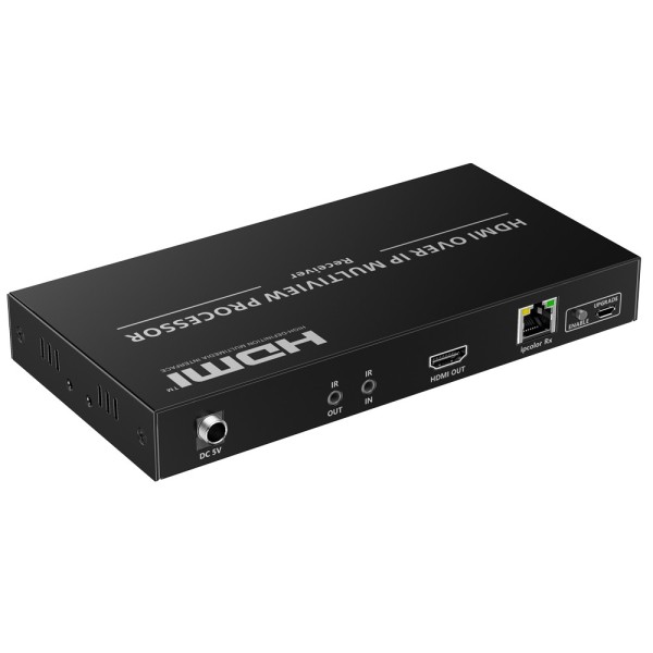 Lenkeng HDMI-Matrix-Pro-4K-V2-MV HDMI Matriz de sinal IP - Permitir NXM - 4K Resolução - Inclui 1 receptor MultiView