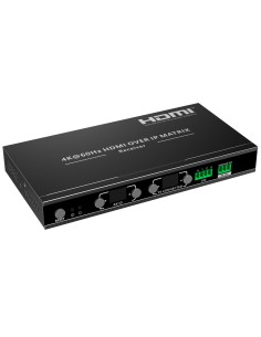 Comprar LENKENG HDMI-MATRIX-PRO-4K-V2-RX Matriz de señal HDMI IP - Permite NxM - Resolución 4K - Incluye 1 receptor HDMI-MATRIX-