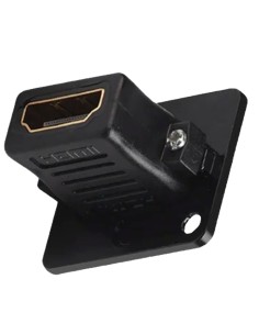 OEM HDMI-Plug-D-FF Conector - HDMI HDMI HDMI Cabo Masculino - Dois conectores HDMI Feminino - Montagem de tapete 2