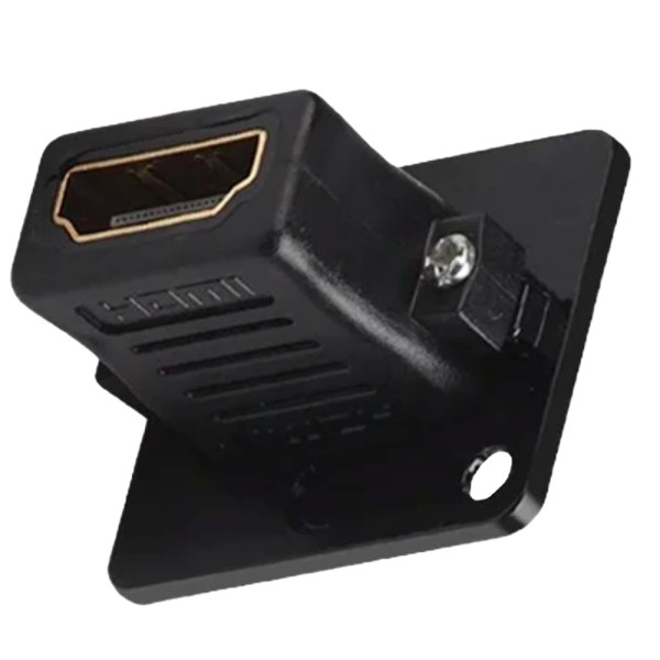 Comprar OEM HDMI-PLUG-D-FF Conector - Cable HDMI macho a cable HDMI macho - Dos conectores HDMI hembra - Montaje encastrado HDMI