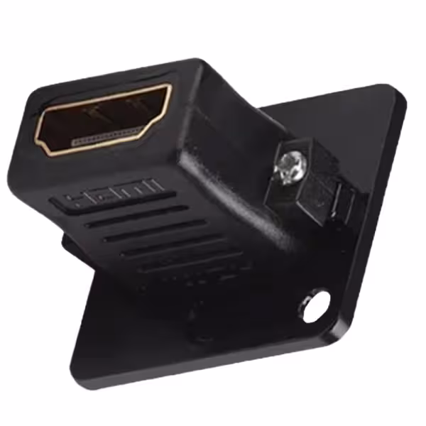 Acheter OEM HDMI-PLUG-D-FF Connecteur - Câble HDMI mâle vers câble HDMI mâle - Deux connecteurs HDMI femelles - Montage encastré
