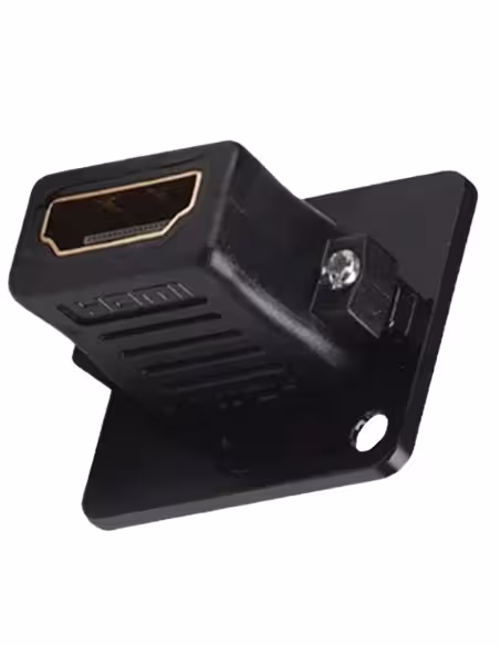 Acheter OEM HDMI-PLUG-D-FF Connecteur - Câble HDMI mâle vers câble HDMI mâle - Deux connecteurs HDMI femelles - Montage encastré
