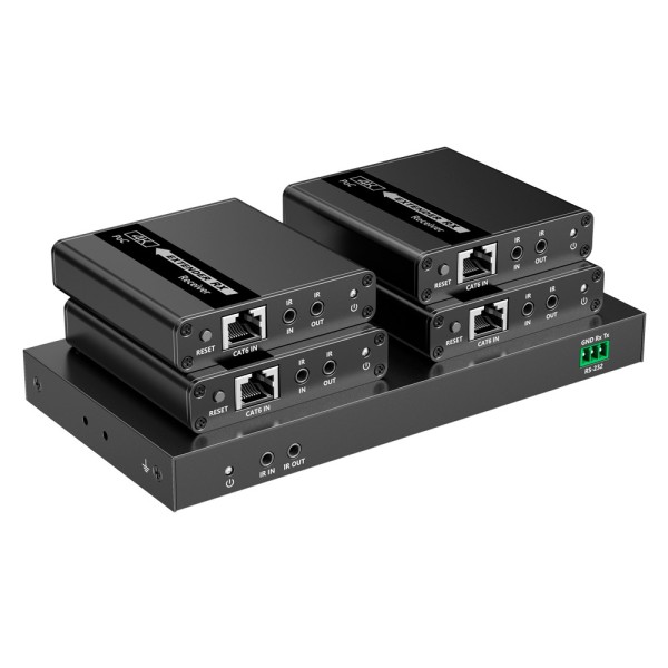 Kaufen LENKENG HDMI-SPL-1X4-4K30-CAT6 HDMI-Signal-Extender-Splitter – Reichweite 40 m – Auflösung 4K – Ermöglicht 1:4-Verbindung