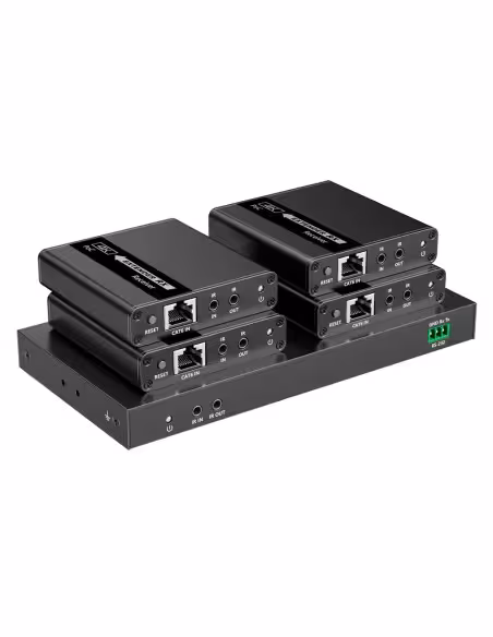 Acheter LENKENG HDMI-SPL-1X4-4K30-CAT6 Prolongateur répartiteur de signal HDMI - Portée 40 m - Résolution 4K - Permet des connex
