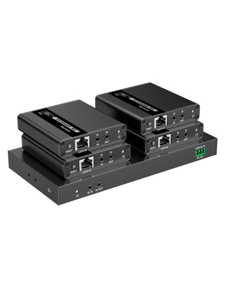 Kaufen LENKENG HDMI-SPL-1X4-4K30-CAT6 HDMI-Signal-Extender-Splitter – Reichweite 40 m – Auflösung 4K – Ermöglicht 1:4-Verbindung