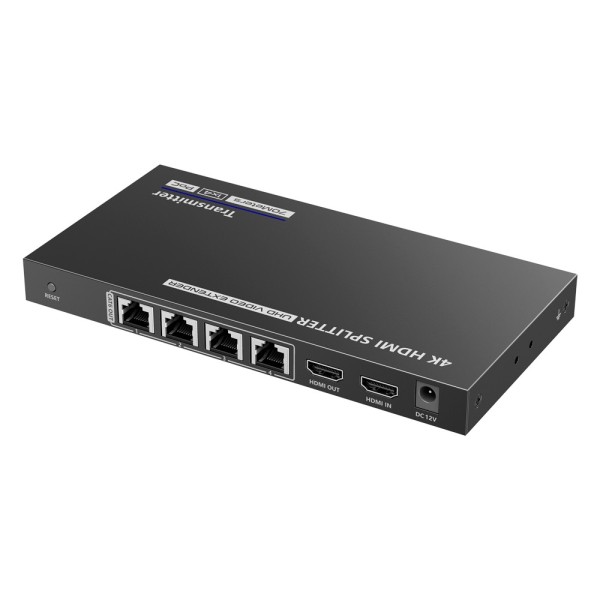 Kaufen LENKENG HDMI-SPL-1X4-4K30-CAT6 HDMI-Signal-Extender-Splitter – Reichweite 40 m – Auflösung 4K – Ermöglicht 1:4-Verbindung