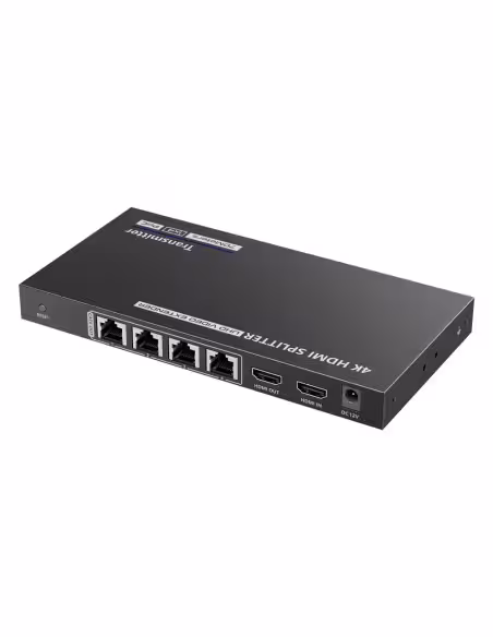 Acheter LENKENG HDMI-SPL-1X4-4K30-CAT6 Prolongateur répartiteur de signal HDMI - Portée 40 m - Résolution 4K - Permet des connex