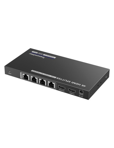 Kaufen LENKENG HDMI-SPL-1X4-4K30-CAT6 HDMI-Signal-Extender-Splitter – Reichweite 40 m – Auflösung 4K – Ermöglicht 1:4-Verbindung