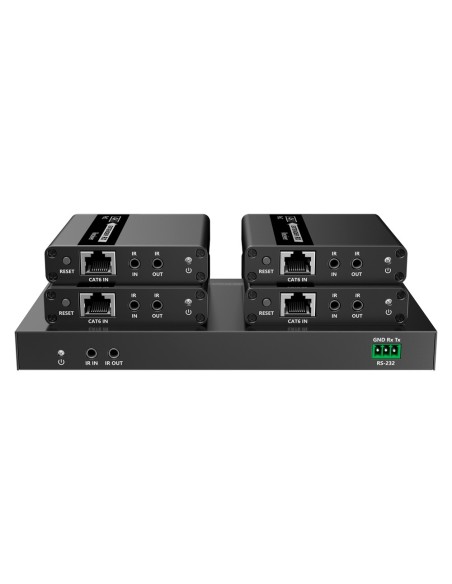 Kaufen LENKENG HDMI-SPL-1X4-4K30-CAT6 HDMI-Signal-Extender-Splitter – Reichweite 40 m – Auflösung 4K – Ermöglicht 1:4-Verbindung