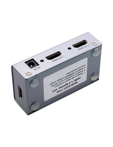OEM HDMI-Splitter-2-4K Splitter HDMI - Permite resolução de 1: 4-4K