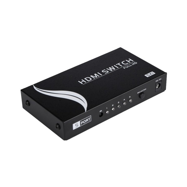 Comprar OEM HDMI-SWITCH-5-1-4K Switch de señal HDMI - Permite 5:1 - Resolución 4K HDMI-SWITCH-5-1-4K
