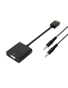 Acquistare OEM Convertitore HDMI-VGA0.1+A1.0/N HDMI - VGA + audio - Ingresso HDMI maschio - Include cavo jack 3,5 mm maschio-mas