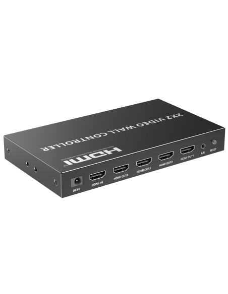 Comprar LENKENG HDMI-VW-4-1080P60 Electronica Videowall HDMI - Videowall 2x2 - Permite 1:4 - Resolución FHD HDMI-VW-4-1080P60