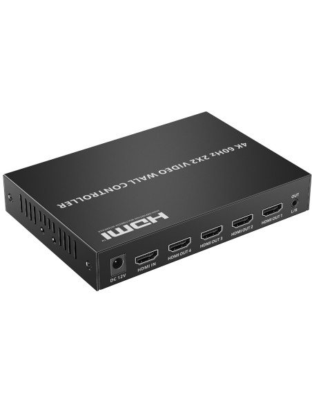 Comprar LENKENG HDMI-VW-4-4K Electronica Videowall HDMI - Videowall 2x2 - Permite 1:4 - Resolución 4K HDMI-VW-4-4K