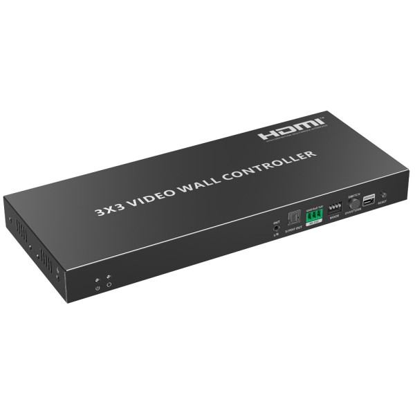 Kaufen LENKENG HDMI-VW-9-4K Elektronik HDMI-Videowall – Videowall 3x3 – Ermöglicht 1:9 – 4K-Auflösung