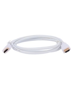 OEM HDMI1-1W Cabo HDMI - Conectores HDMI Tipo A Male - Alta Velocidade - 1 m - Cor Branco - Conectores Anticorrosão 2