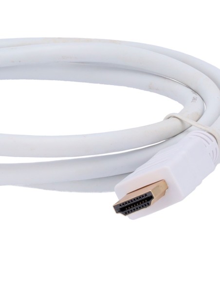 Kaufen OEM HDMI1-1W HDMI-Kabel – HDMI-Stecker Typ A (männlich) – Hochgeschwindigkeit – 1 m – Farbe Weiß – korrosionsbeständige S