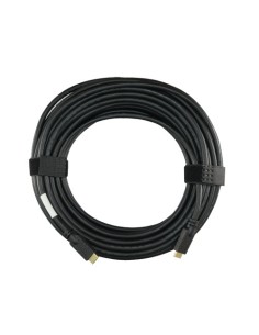 OEM HDMI1A-25 Cabo HDMI - Conectores HDMI Tipo A Male - Amplificados e blindados - 25 m - cor preta - Conectores anti-bons
